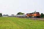 BNSF 4276 7078 OCS to Chicago